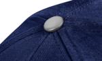 Kandinsky Baseballcaps maßgeschneiderte Werbemittel: Topknopf aus Metall in silbern matt