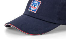 Kandinsky Baseballcaps maßgeschneiderte Werbemittel: Kappenschirm doppellagig
